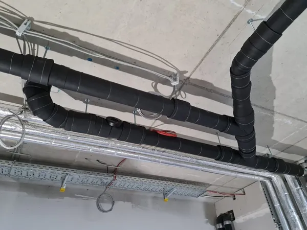 Brandschutzdämmung im Gebäude